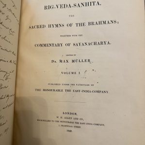 Rig-Veda-Sanhita, the Sacred Hymns of the Brahmans